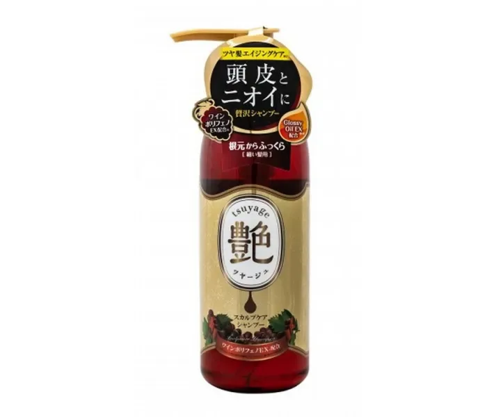 Шампунь для волосся Tsuyage Red Scalp Care Bordeaux, 400 мл