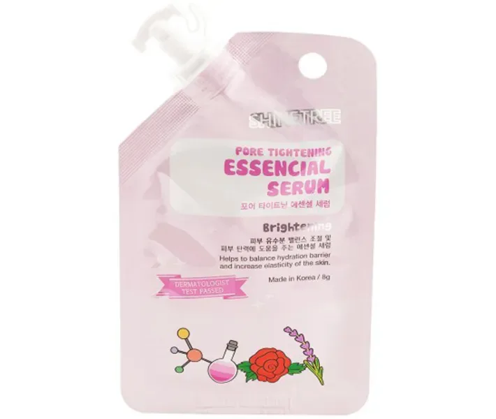 Сироватка для обличчя для звуження пор SHINETREE Pore Tightening Essencial Serum Серум, 8 мл