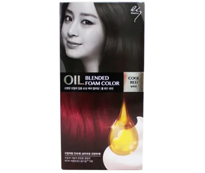 Фарба для волосся LG Elastine Oil Blended Foam Color Cool Red, 105 мл