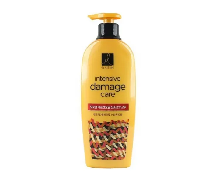 Поживний шампунь з аргановою олією LG HH Elastine Intensive Damage Care, 680 мл