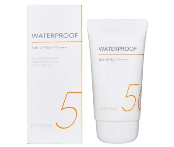 Водостійкий сонцезахисний крем Missha All Around SPF50 + / PA ++++, 50 мл