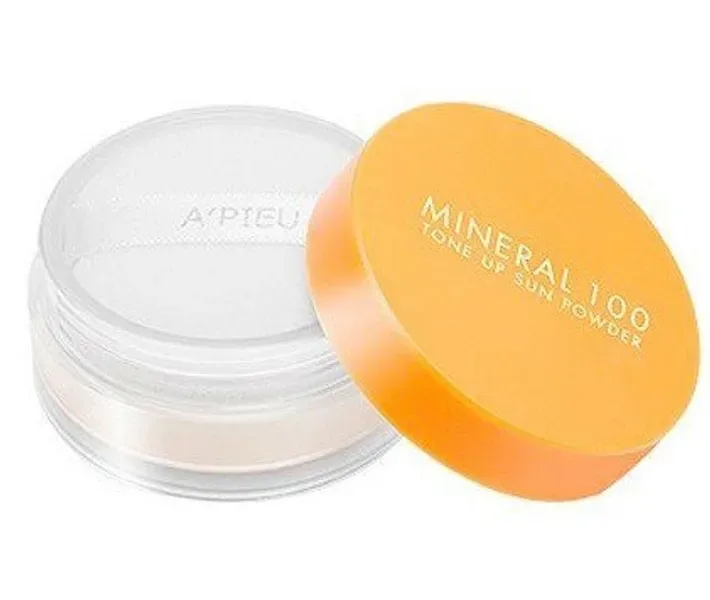 Пудра розсипчаста Apieu Mineral 100 Tone Up SPF50 + / PA +++, 6 г
