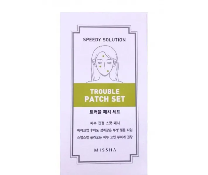 Набір патчів проти прищів Missha Speedy Solution Anti Trouble Patch Set, 12 г