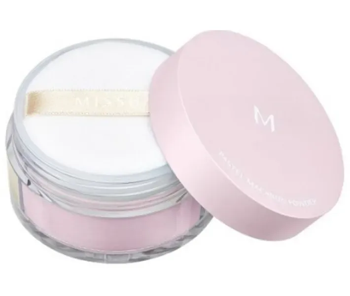 Триколірна розсипчаста пудра Missha M Pastel Macaron Powder №