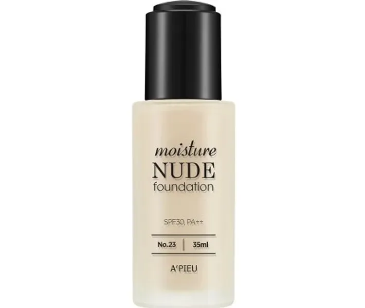 Тональна основа Apieu Mositure Nude Foundation SPF30, 35 мл, №23