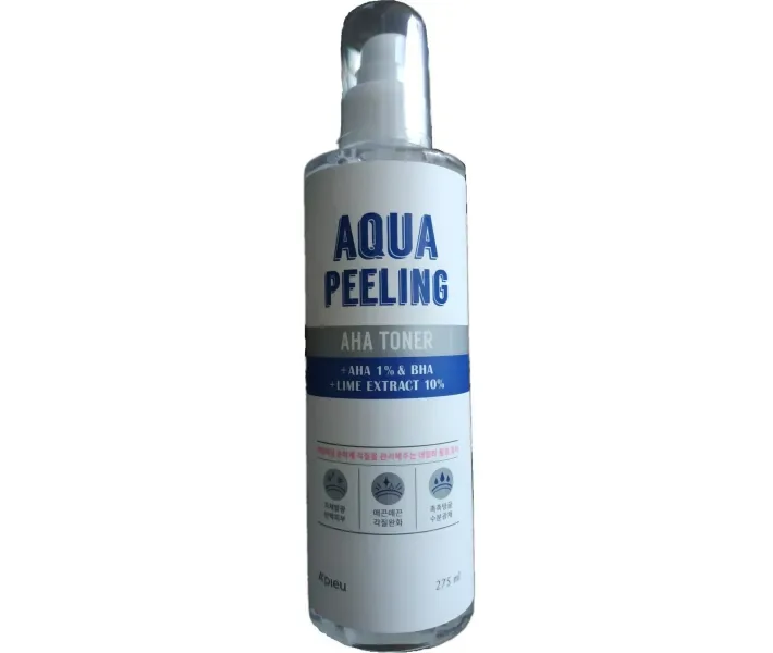 Тонер для особи з ана і ВНА-кислотами Apieu Aqua Peeling AHA Toner, 275 мл