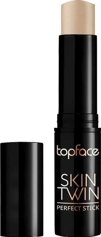 Контур-стік TopFace Skin Twin Perfect Stick Contour Top Chic 02, 9 г