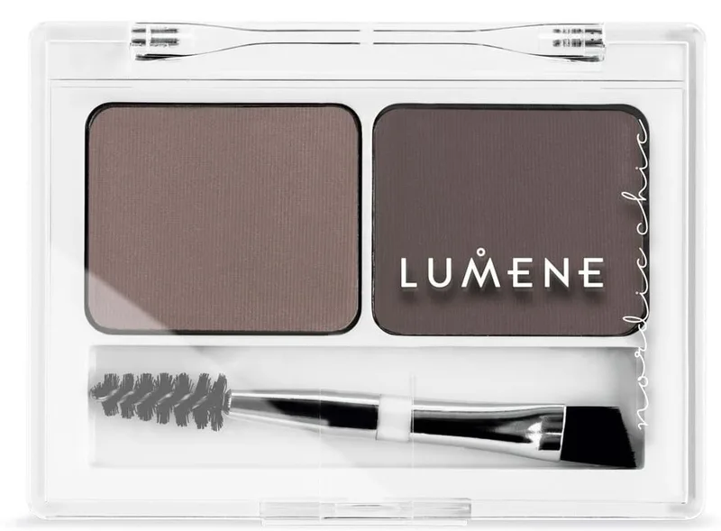 Палетка для брів Lumene NORDIC CHIC EXTRA STAY Medium Brown 3.6 г
