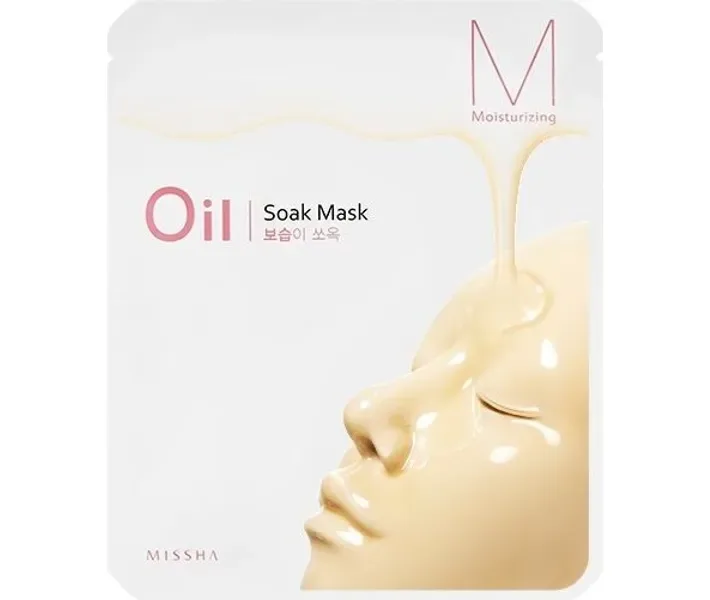Зволожуюча тканинна маска Missha Oil-Soak Mask Moisturizing, 23 г