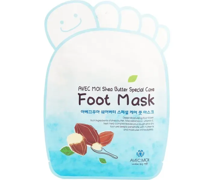 Маска для ніг Avec Moi Shea Butter Special Care Foot Mask, 16 г
