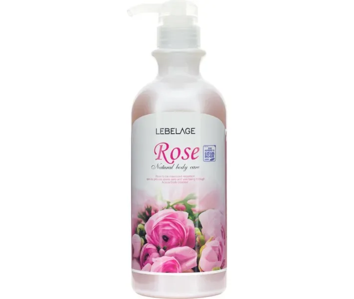 Гель для душу з екстрактом рози LEBELAGE Relaxing Rose Body Cleanser, 300 мл