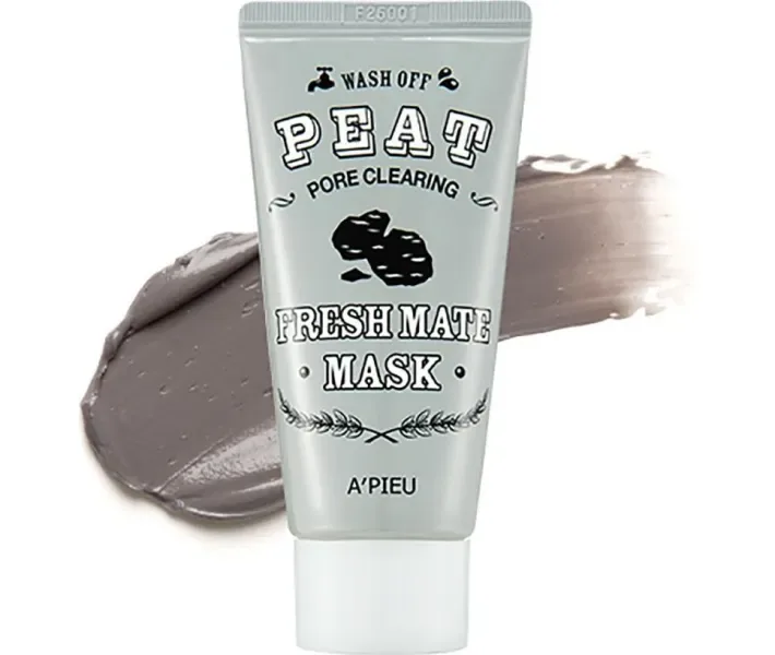 Маска Apieu для звуження пор Fresh Mate Peat Mask, 50 мл