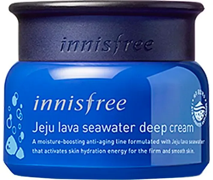 Крем для обличчя з морською водою Innisfree Jeju Lava Seawater Deep Cream, 50 мл