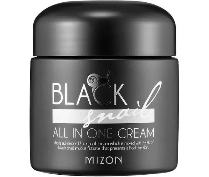 Крем для обличчя Mizon Black Snail All In One Cream із екстрактом чорного равлика, 75 мл