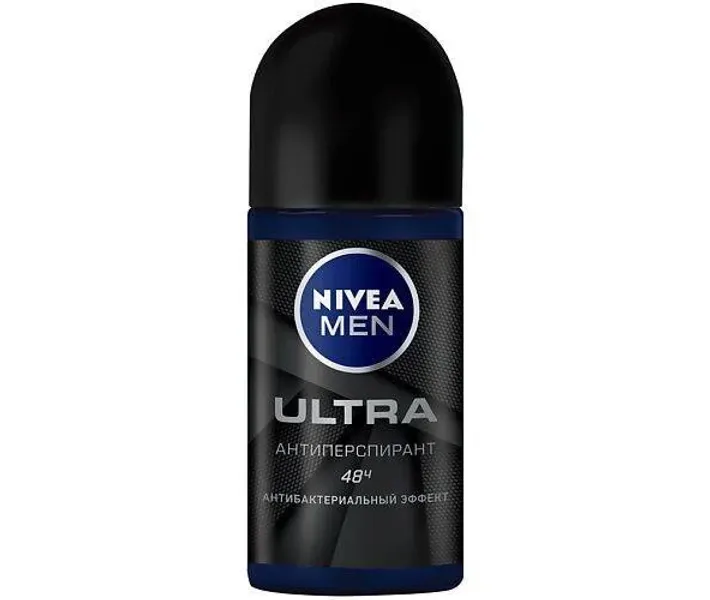 Дезодорант роликовий NIVEA ULTRA антибактеріальний, 50 мл