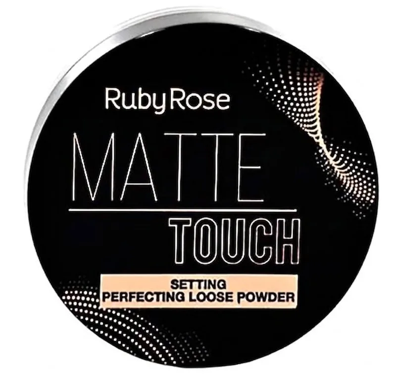 Пудра Ruby Rose Matte Touch Setting Perfecting Loose Powder HB-7222 розсипчаста відтінок 1 Light Natural 8.5 г