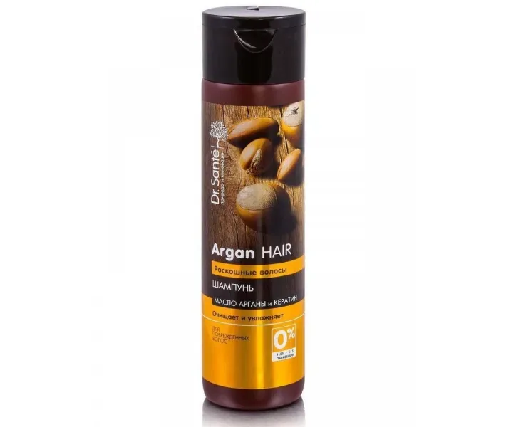 Шампунь Dr.Sante Argan Hair для пошкодженого волосся