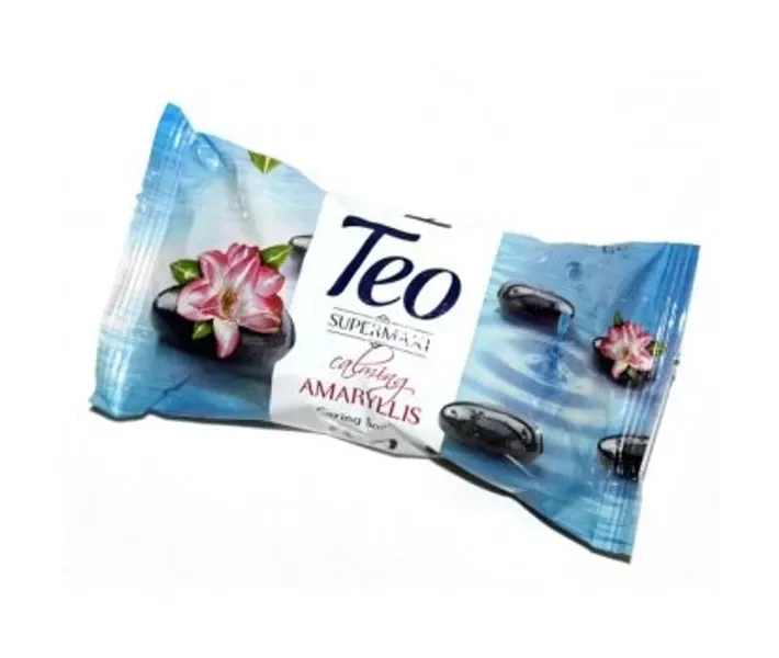 Мило туалетне Тео з гліцерином Relaxing Amaryllis, 140 г