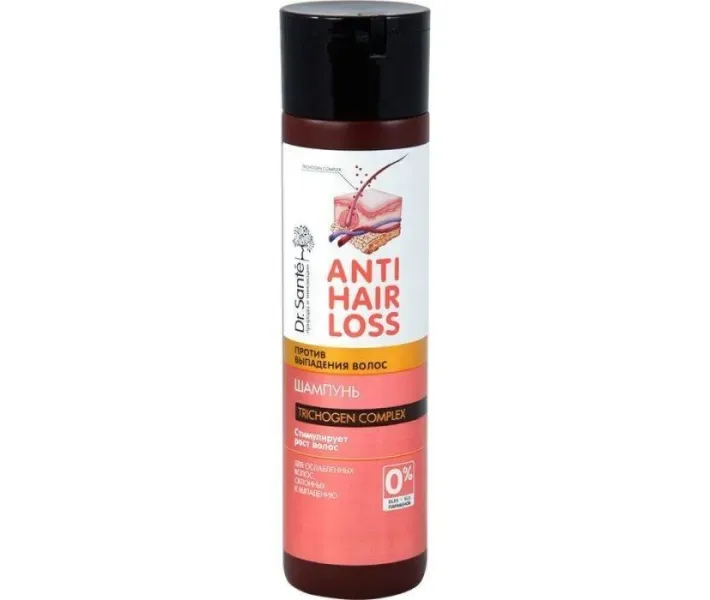 Шампунь для волосся Dr.Sante Anti Hair Loss проти випадіння волосся, 250 мл