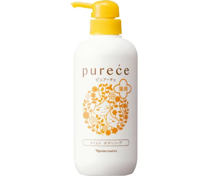 Гіпоалергенний гель для душу Naris Cosmetics Purece Hand Soap, 450 мл