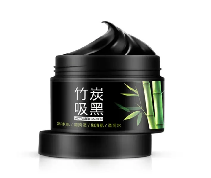 Маска для очищення пор з бамбуковим вугіллям Bioaqua Bamboo Charcoal Cleaning Mask, 120 мл