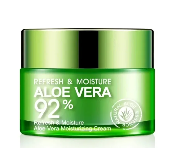 Зволожуючий крем Bioaqua Aloe Vera Moisturizing Cream 92% Refresh and Moisture, 50 мл