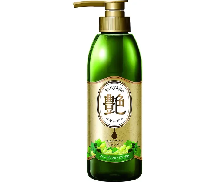 Шампунь для волос Tsuyage Green Scalp Care Shampoo Chardonnay, 400 мл