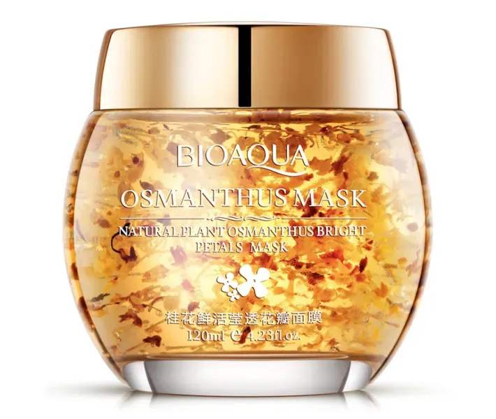 Нічна маска-сироватка з ОСМАНТУС Bioaqua Osmanthus Mask, 120 мл
