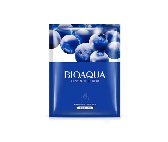 Тканинна маска для обличчя Bioaqua Blueberry Facial Mask, 30 г