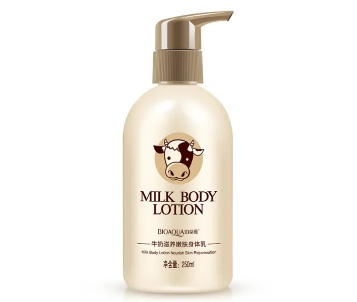 Зволожуючий лосьйон для тіла з протеїнами молока Bioaqua Milk Body Lotion, 250 мл