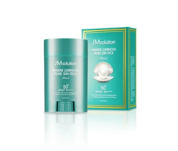 Сонцезахисний стик з перлами JM Solution Marine Luminous Pearl Sun Stick SPF50 + / PA ++++, 21г (JM0126)