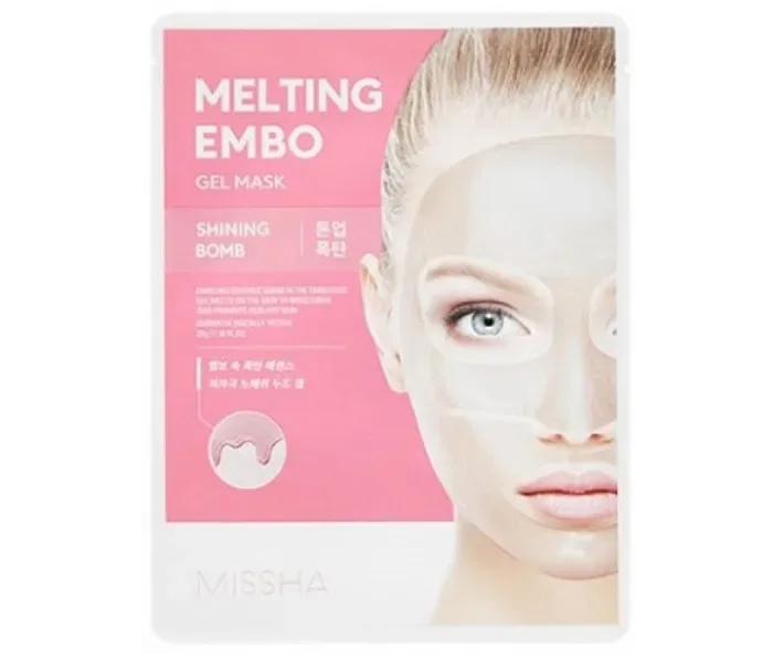 Гідрогелева маска для сяючої шкіри Missha Melting Embo Gel Mask Shining Bomb 30мл (M0112)