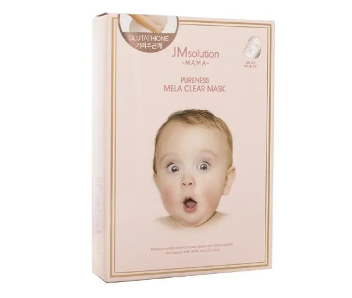 Маска для рівного кольору обличчя і пружної шкіри JM Solution Mama Pureness Mela Clear Mask 30ml (JM0134)