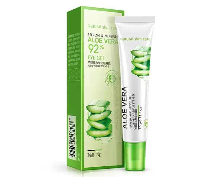 Заспокійливий гель для шкіри навколо очей з Алое Віра Bioaqua Aloe Vera Eye Gel, 20 мл
