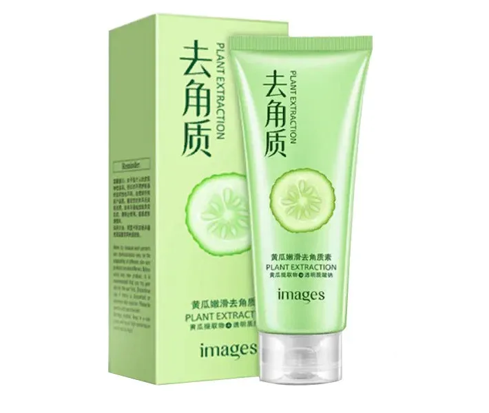 Очищаючий гель-скатка з екстрактом огірка Images Cucumber Facial Cleanser, 120 мл