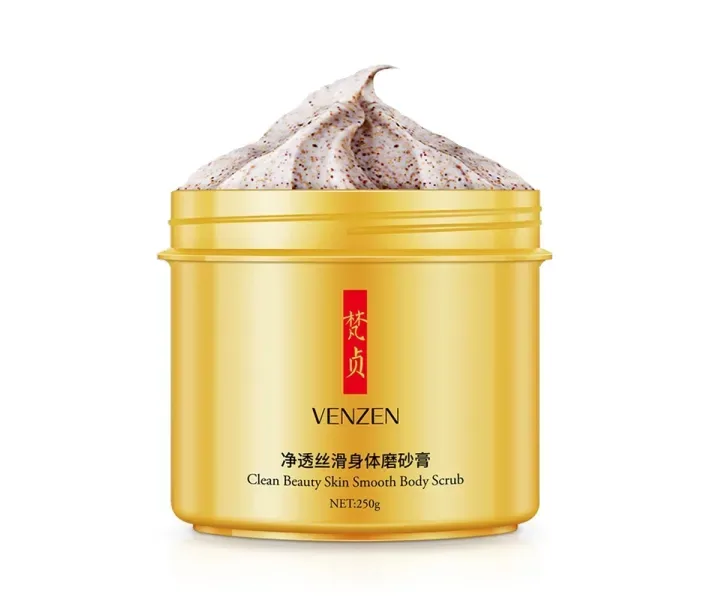 Скраб для тіла з волоським горіхом і авокадо Venzen Body Scrub