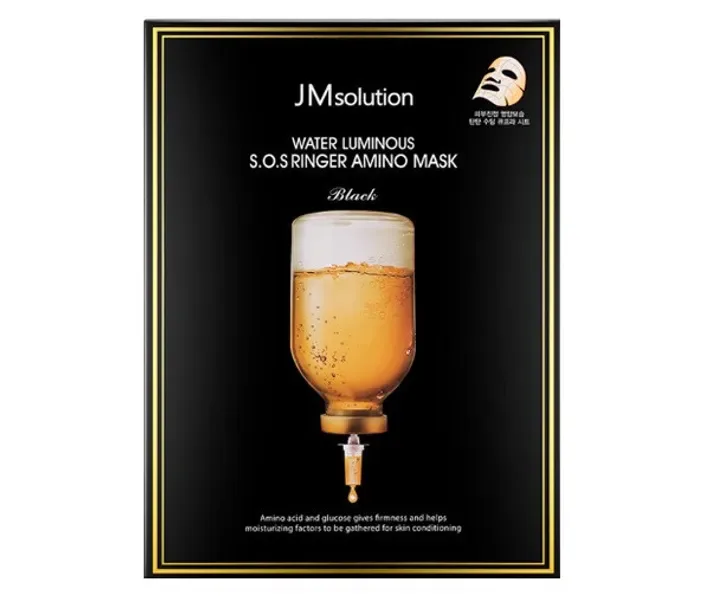 Зміцнююча маска з амінокислотами JM Solution Water Luminous S.O.S. Ringer Amino Mask 28мл (JM0118)