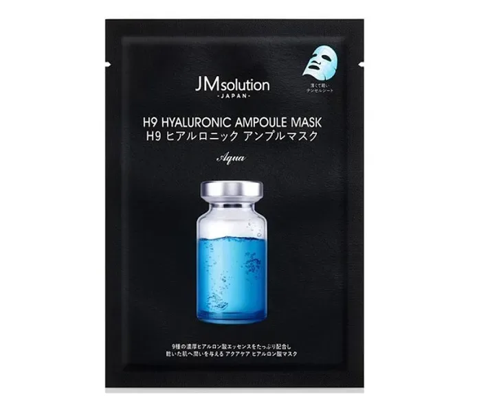 Маска зволожуюча для сухої шкіри JM Solution H9 Hyaluronic Ampoule Mask Aqua 25мл (JM0124)