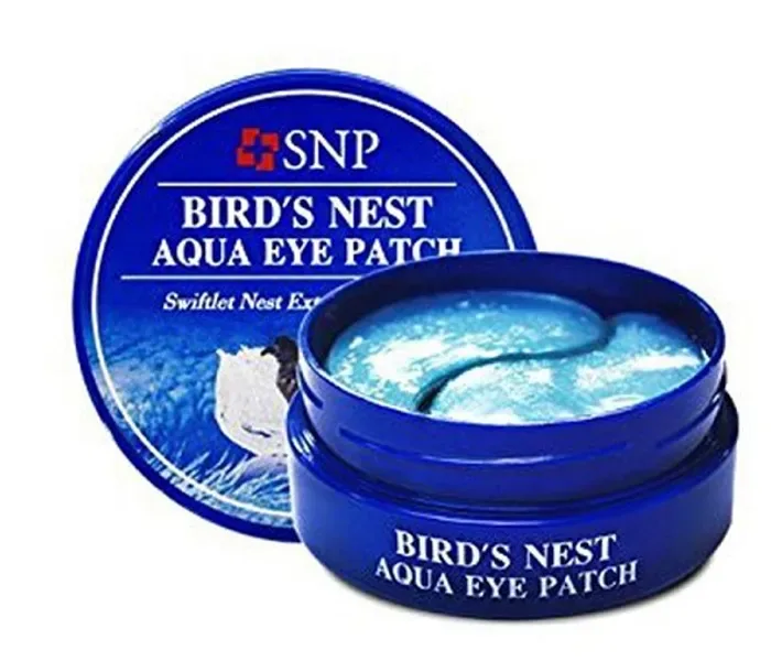 Патчі для області навколо очей SNP Bird's Nest Aqua Eye Patch 60 шт (S0102)
