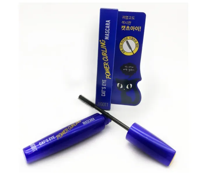 Підкручуюча туш для вій Jigott Cat's Eye Power Curling Mascara 12g (J0112)