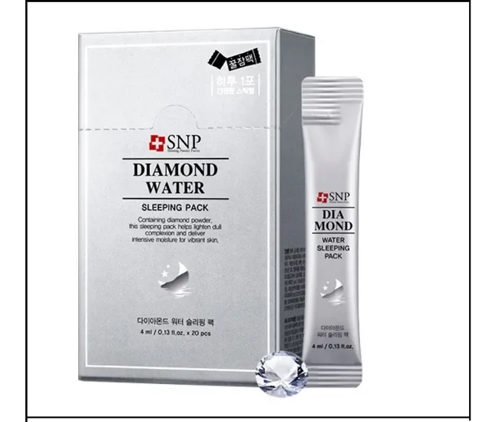 Нічна маска SNP Diamond Water Sleeping Pack 4ml (S0107)
