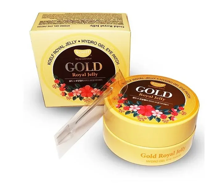 Гідрогелеві патчі для очей з золотом і маточним молочком Gold & Royal Jelly Eye Patch 60шт (KO0101)