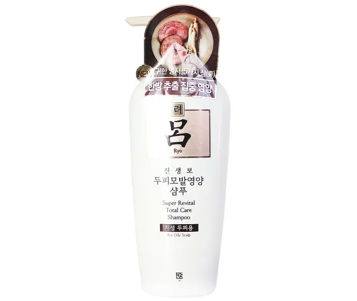 Лікувальний Антивіковий Шампунь RYO Super Revital Total Care Shampoo For Oily Sсalp 400ml (R0109)