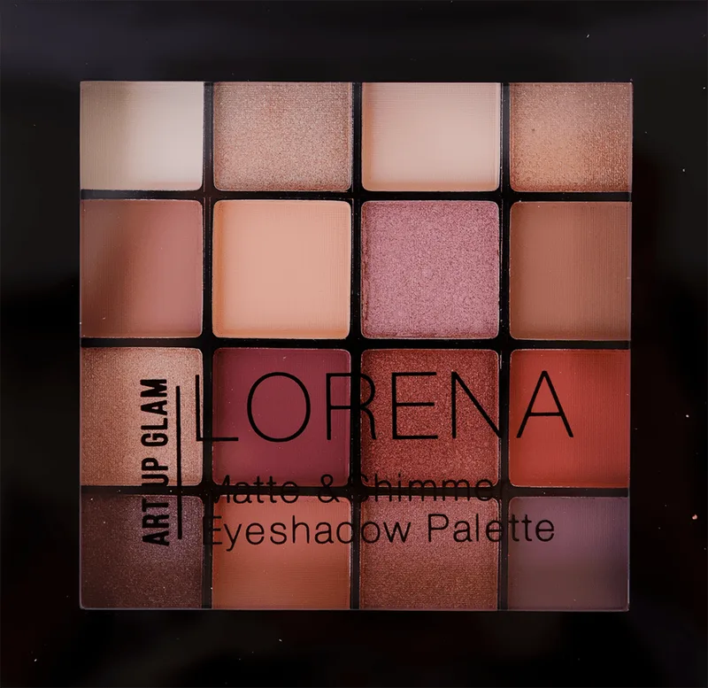 Палітра тіней для повік LORENA beauty MATTE & SHIMMER