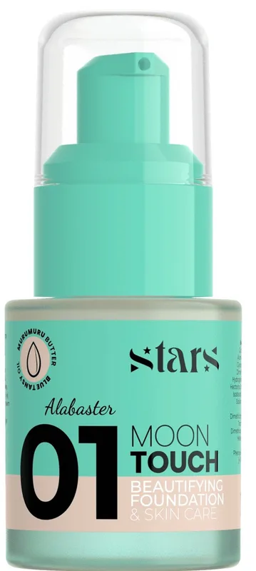 Тональний крем для обличчя Stars from the stars MOON TOUCH відтінок 01 Alabaster 25 г