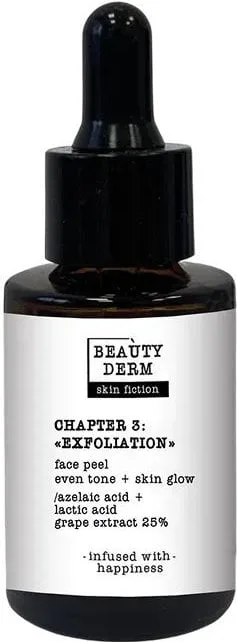 Пілінг для обличчя Beauty Derm Skin Fiction з азелаїновою кислотою та екстрактом винограду 30 мл