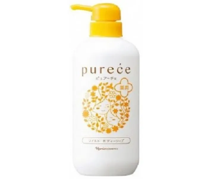Гіпоалергенне рідке мило для тіла Naris Cosmetics Purece, 550 мл
