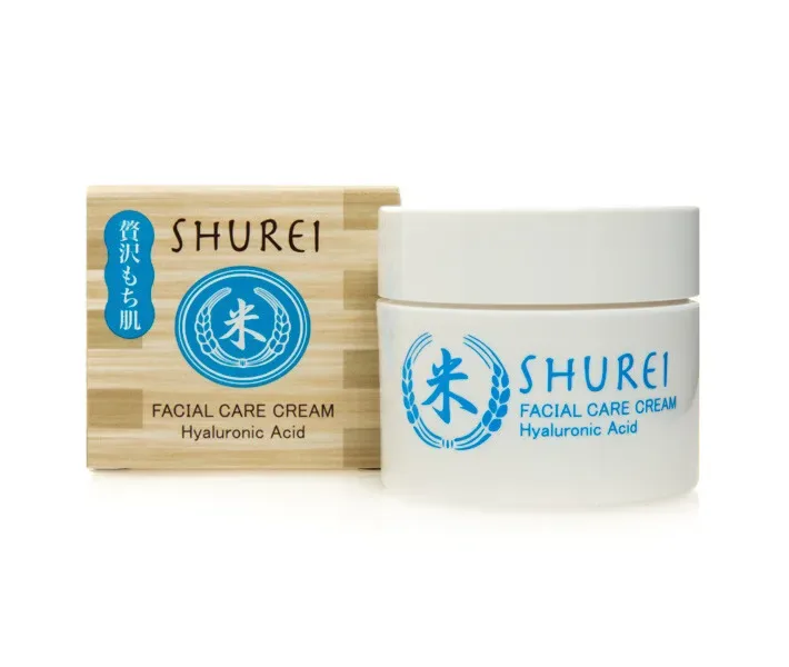 Зволожуючий крем з гіалуроновою кислотою Naris Cosmetics Shurei Facial Care Cream Hyaluronic Acid, 48 мл