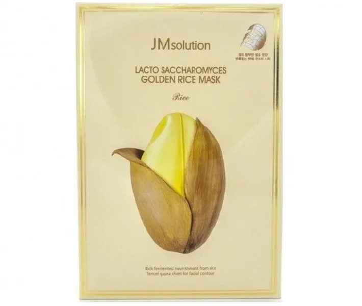 Маска для пом'якшення тілесних з лактобактеріями JM Solution Lacto Saccharomyces Golden Rice Mask 30мл (JM0112)
