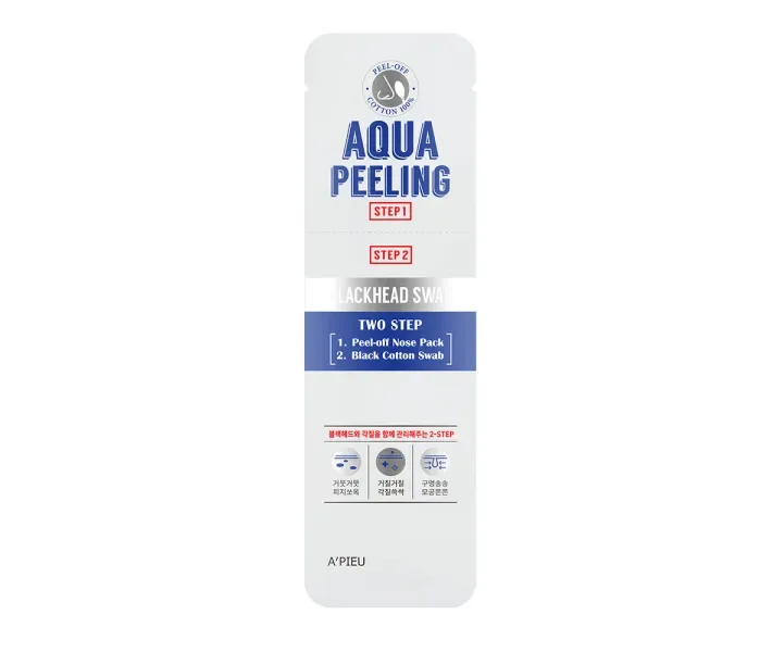 Пілінг для носа Apieu Aqua Peeling Black Head Swab, 5,5 мл